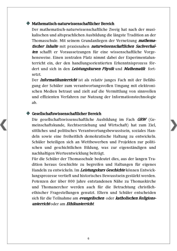Thomasschule Fachbereiche(2)